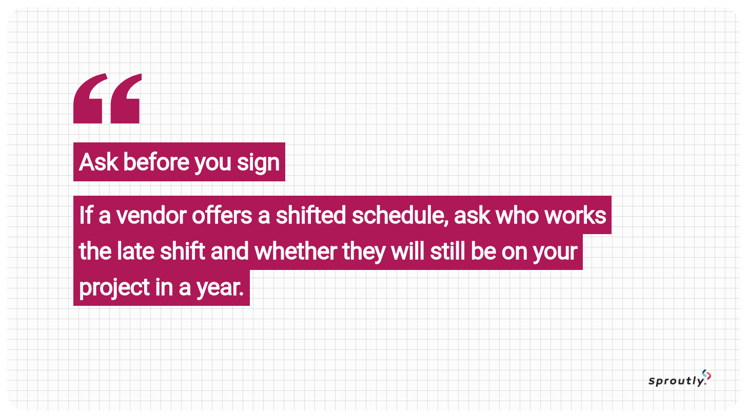 ask-offshore-vendor-late-shift-turnover-risk
