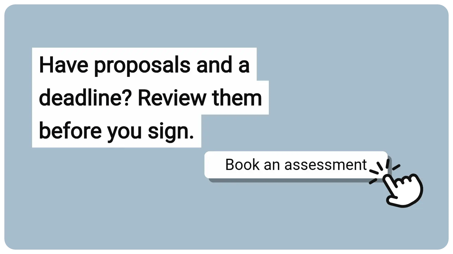 book mvp needs assessment before signing